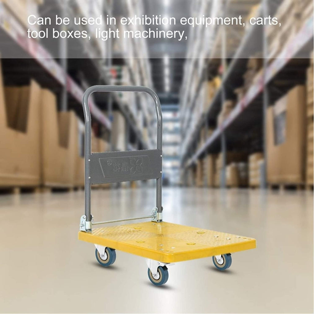 GBL | 50mm Castor Wheels with brakes + Screws | 200KG | 4 Heavy Duty Furniture Wheels | Trolley Caster Wheels